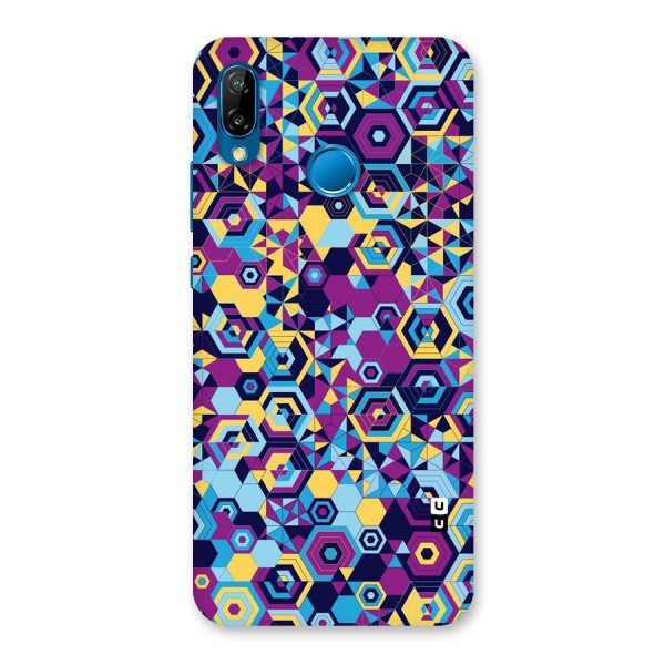 Artistic Abstract Back Case for Huawei P20 Lite