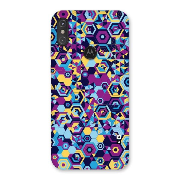 Artistic Abstract Back Case for Motorola One Power