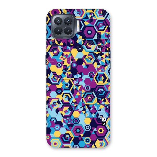 Artistic Abstract Back Case for Oppo F17 Pro