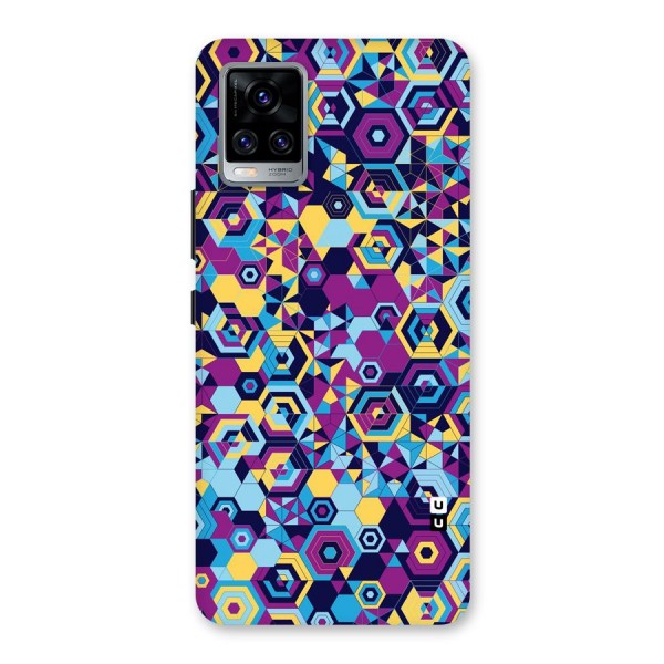 Artistic Abstract Back Case for Vivo V20 Pro