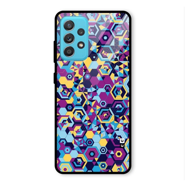 Artistic Abstract Glass Back Case for Galaxy A52s 5G