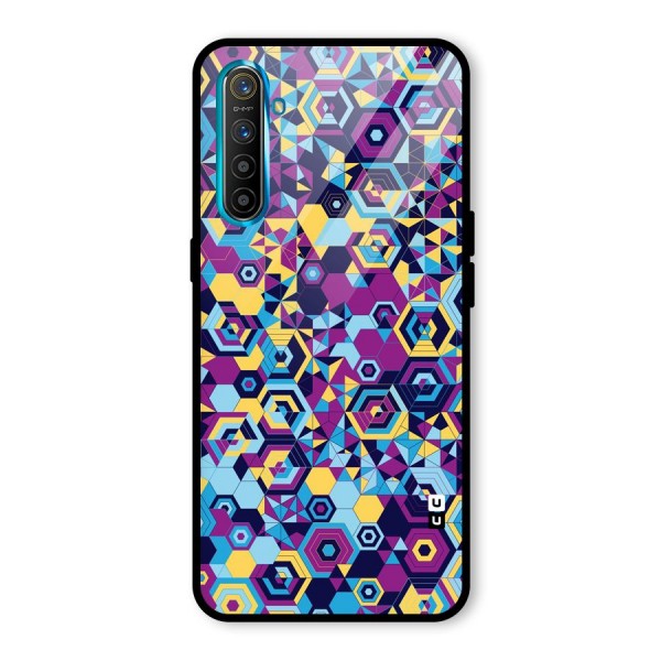 Artistic Abstract Glass Back Case for Realme XT