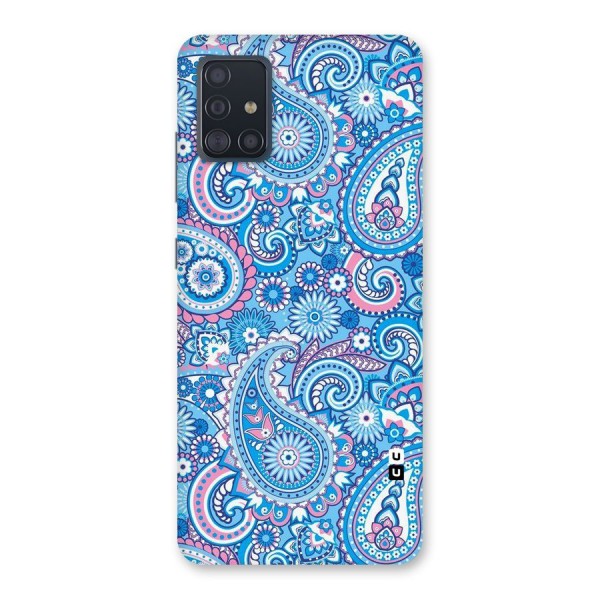 Artistic Blue Art Back Case for Galaxy A51