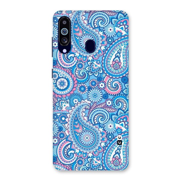 Artistic Blue Art Back Case for Galaxy A60