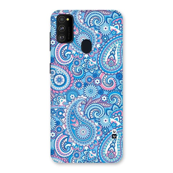 Artistic Blue Art Back Case for Galaxy M21