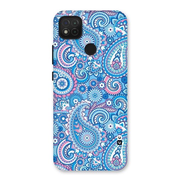 Artistic Blue Art Back Case for Redmi 9C