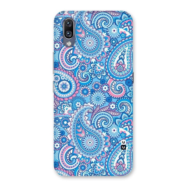 Artistic Blue Art Back Case for Vivo NEX