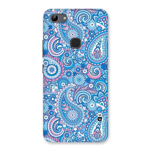 Artistic Blue Art Back Case for Vivo Y81