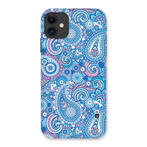 Artistic Blue Art Back Case for iPhone 11