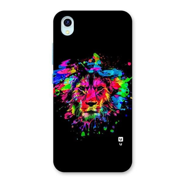 Artistic Lion Art Splash Back Case for Vivo Y1s