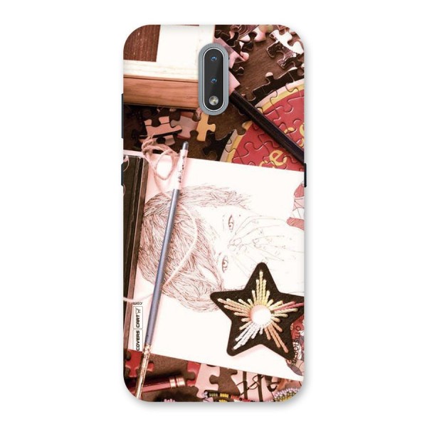 Artistic Messy Back Case for Nokia 2.3