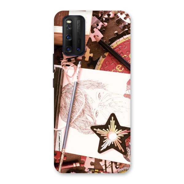 Artistic Messy Back Case for Vivo iQOO 3