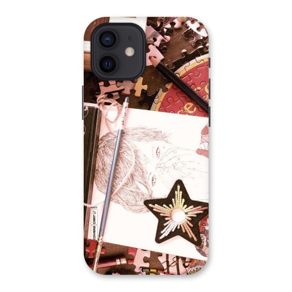 Artistic Messy Back Case for iPhone 12