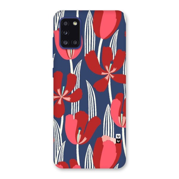 Artistic Tulips Back Case for Galaxy A31