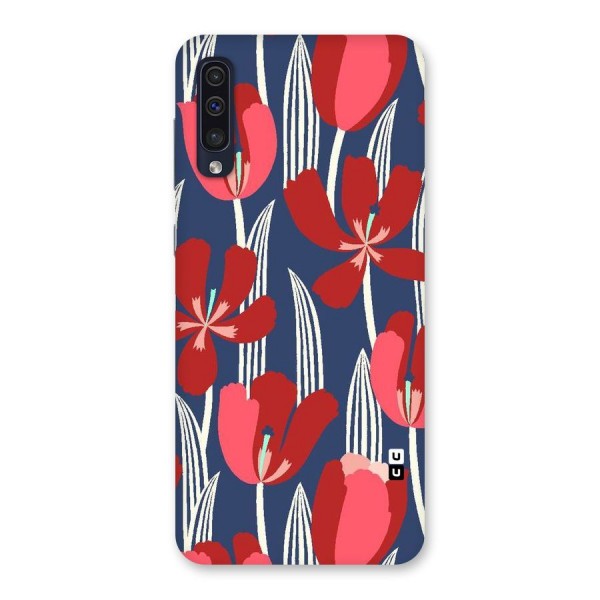 Artistic Tulips Back Case for Galaxy A50