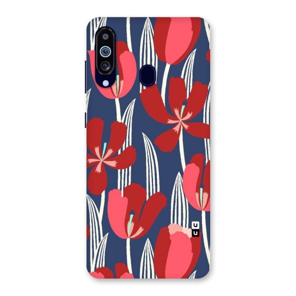 Artistic Tulips Back Case for Galaxy A60