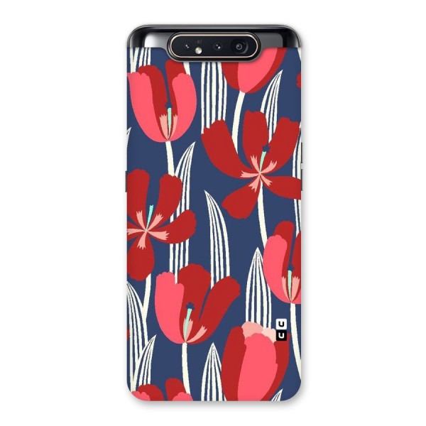 Artistic Tulips Back Case for Galaxy A80