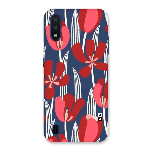 Artistic Tulips Back Case for Galaxy M01