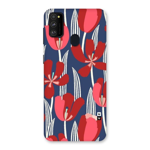 Artistic Tulips Back Case for Galaxy M21