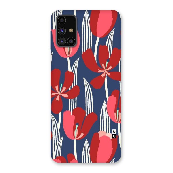 Artistic Tulips Back Case for Galaxy M31s