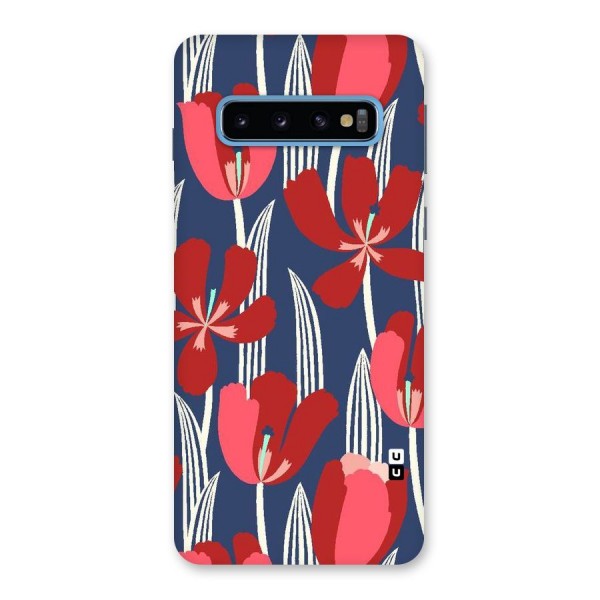 Artistic Tulips Back Case for Galaxy S10