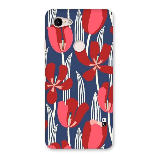 Artistic Tulips Back Case for Google Pixel 3 XL