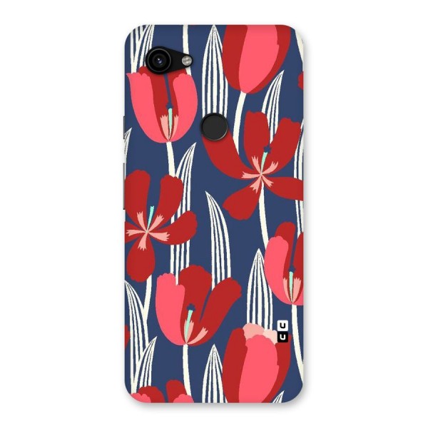 Artistic Tulips Back Case for Google Pixel 3a XL