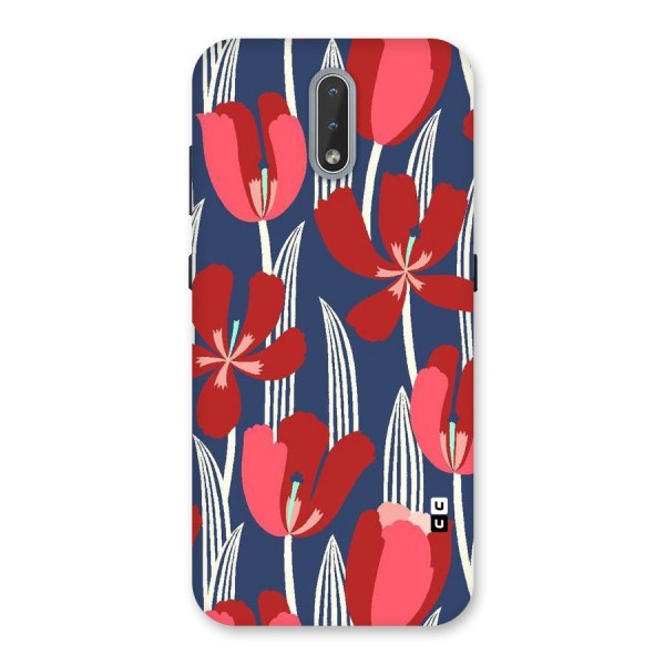 Artistic Tulips Back Case for Nokia 2.3