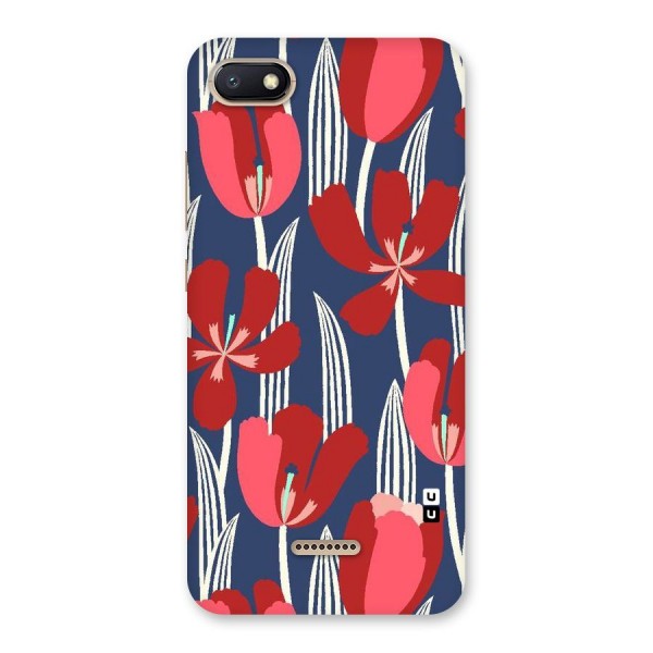 Artistic Tulips Back Case for Redmi 6A