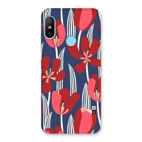 Artistic Tulips Back Case for Redmi 6 Pro