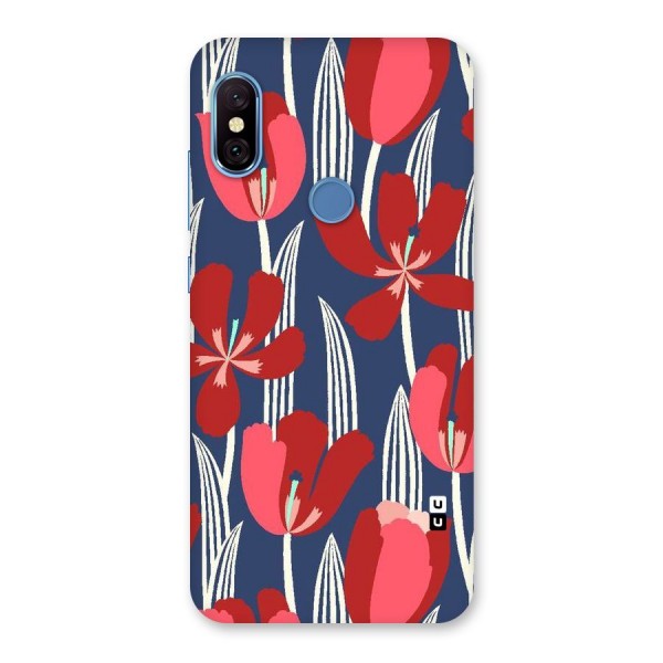 Artistic Tulips Back Case for Redmi Note 6 Pro