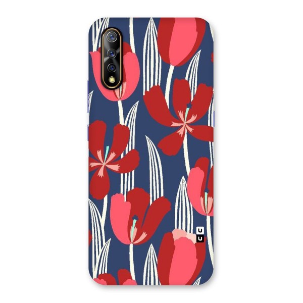 Artistic Tulips Back Case for Vivo S1