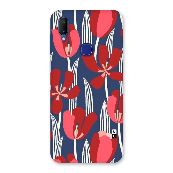 Artistic Tulips Back Case for Vivo V11