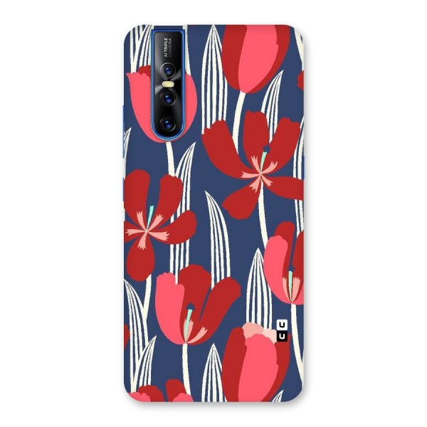 Artistic Tulips Back Case for Vivo V15 Pro