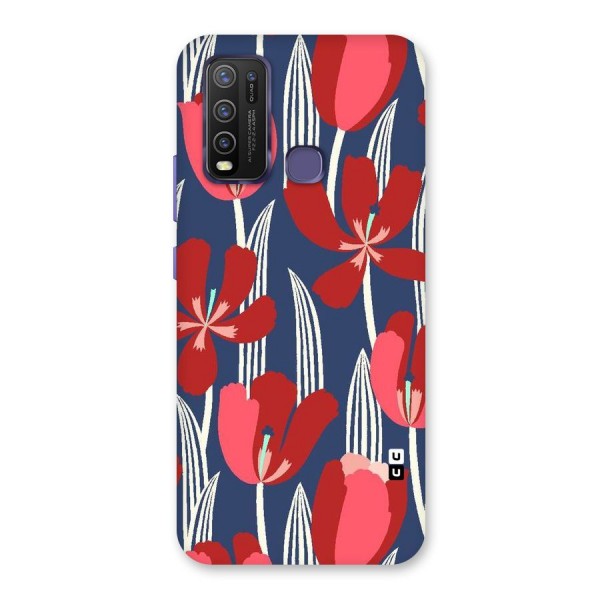 Artistic Tulips Back Case for Vivo Y30