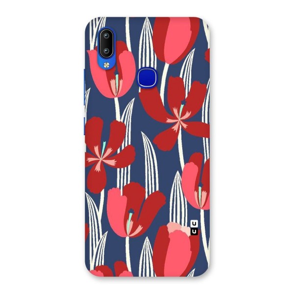 Artistic Tulips Back Case for Vivo Y91