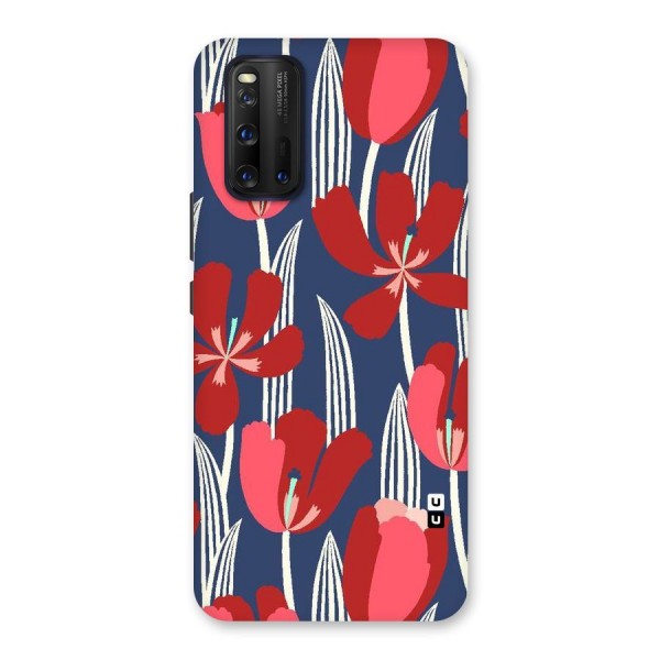 Artistic Tulips Back Case for Vivo iQOO 3