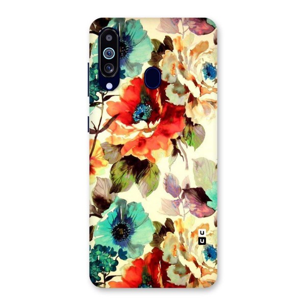 Artsy Bloom Flower Back Case for Galaxy A60