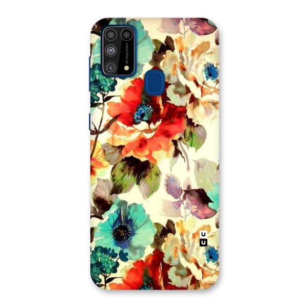 Artsy Bloom Flower Back Case for Galaxy F41