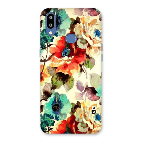 Artsy Bloom Flower Back Case for Galaxy M01s