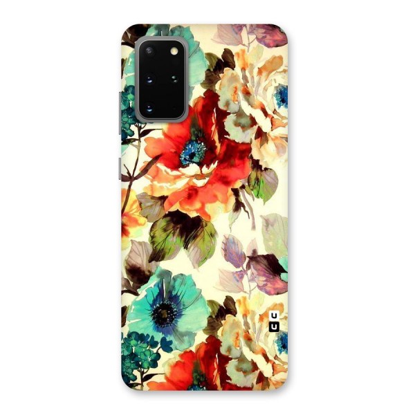 Artsy Bloom Flower Back Case for Galaxy S20 Plus