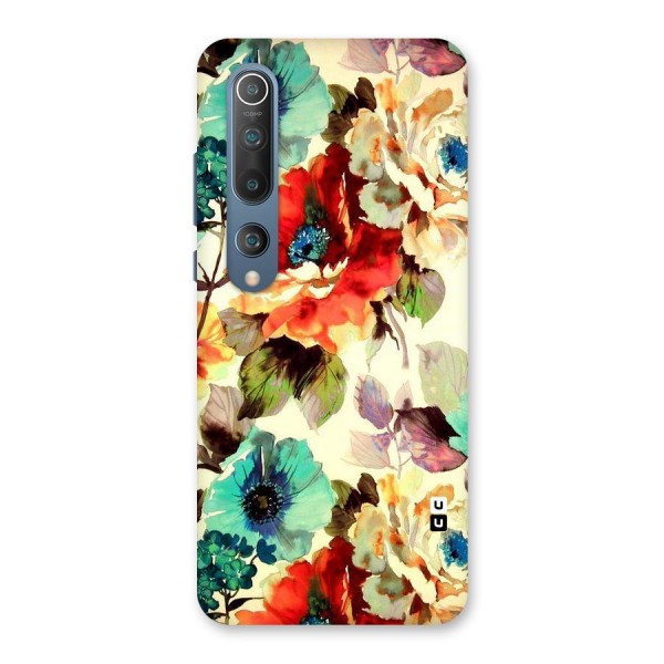 Artsy Bloom Flower Back Case for Mi 10