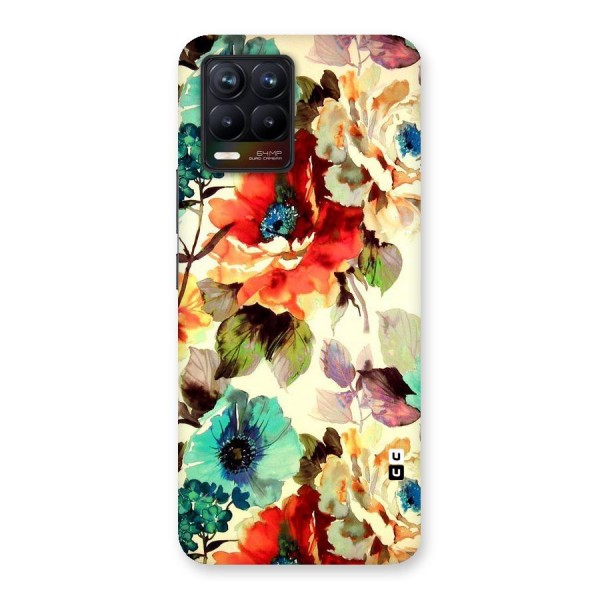 Artsy Bloom Flower Back Case for Realme 8