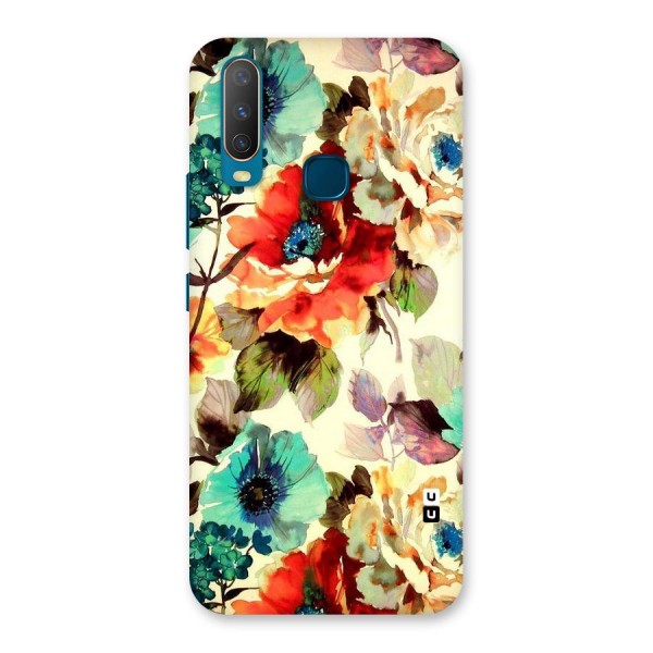 Artsy Bloom Flower Back Case for Vivo Y15