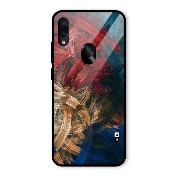 Artsy Colors Glass Back Case for Redmi Note 7S