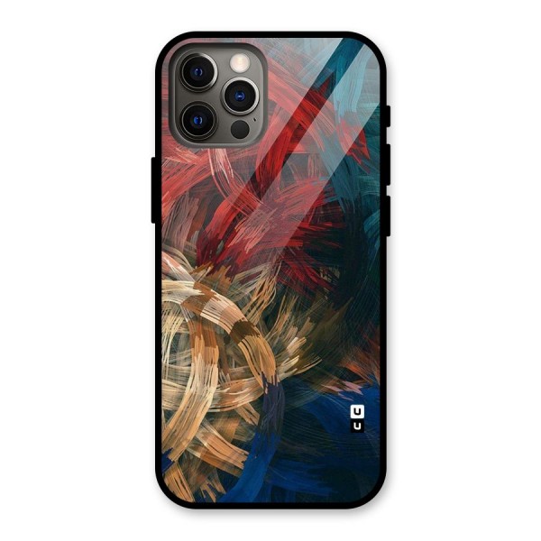 Artsy Colors Glass Back Case for iPhone 12 Pro