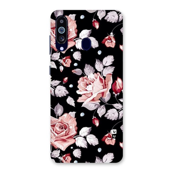 Artsy Floral Back Case for Galaxy A60