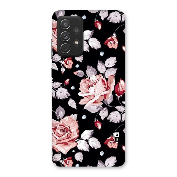 Artsy Floral Back Case for Galaxy A72