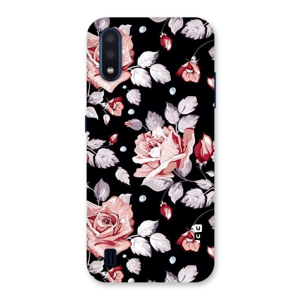 Artsy Floral Back Case for Galaxy M01