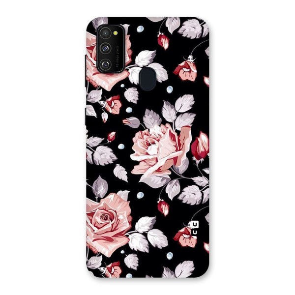 Artsy Floral Back Case for Galaxy M21